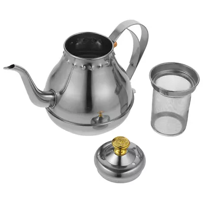 Buy  Teapot Stainless Steel With Infuser Whistling Kettle Heating • 20.16£