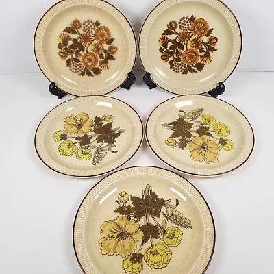 Buy Poole Pottery Thistlewood Sherwood Salad Plates 22cm Vintage Stoneware X 5 • 24£