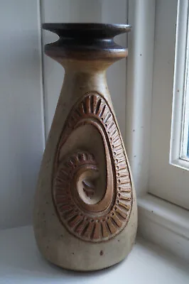 Buy Shelf Pottery Halifax Midcentury Vintage Vase Beige/brown • 19£