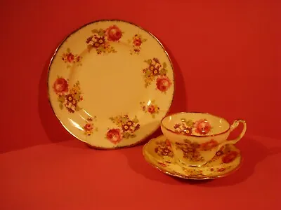 Buy Vintage Foley Bone China, Cabinet Tea Trio Pattern 12906   • 35£