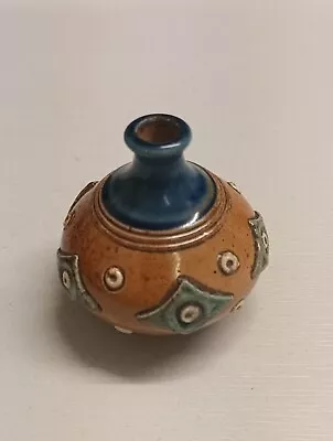 Buy Royal Doulton Antique Stoneware Miniature Vase.   B/86 • 4.99£