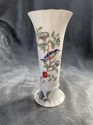 Buy Aynsley  Fine Bone China Vase   Cottage Garden . 15.5cm • 9.99£