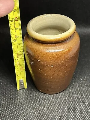 Buy Victorian Vase Stoneware Pen Pot Minimalist Item Office Curios Unusual 1900s 88 • 15£