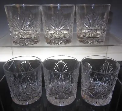 Buy Set Of Six Edinburgh Crystal  Star Of Edinburgh  Old Fashioned Whisky Glasses • 59.99£