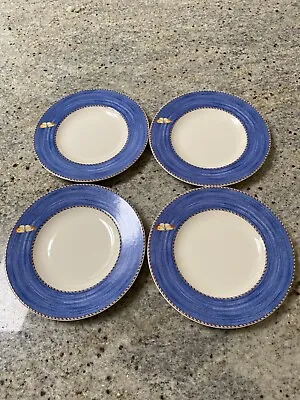 Buy Wedgewood Sarah’s Garden Queensware Blue Side Plates Set Of Four  7 Inch • 20£