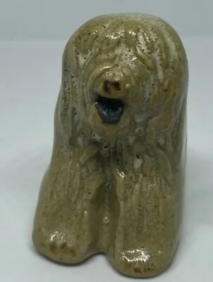 Buy Vintage Tremar Cornish Studio Pottery Animal Figurine Old English Sheep Dog 2  • 33.05£