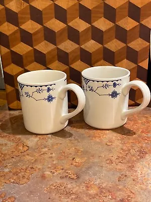 Buy Johnson Brothers Blue Denmark Coffee Cups, Set Of 2, New With Slight Flaws • 16.28£