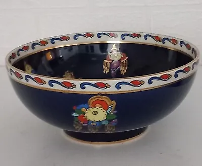 Buy Antique/vintage Art Deco Royal Cauldon Blue Lagoon Bowl  • 19.95£