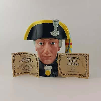 Buy Franklin Mint Maritime Trust Porcelain Admiral Lord Nelson Character Jug - 8695 • 65£