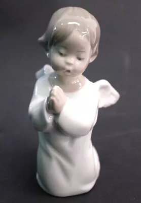 Buy Vtg LLADRO Spanish Porcelain Child Angel Praying On Knees Figure - H67 • 9.99£