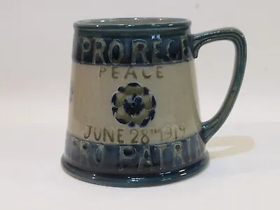 Buy Rare Moorcroft Ww1  Commemorative Peace Mug From Lesenbyliberty C.1919 • 360£