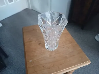 Buy 7 Inch High Cut Glass Vase • 6.50£