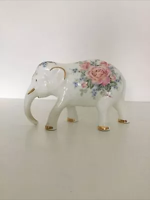 Buy Crown Floral Elephant - Fine Bone China - Made In England • 9.99£