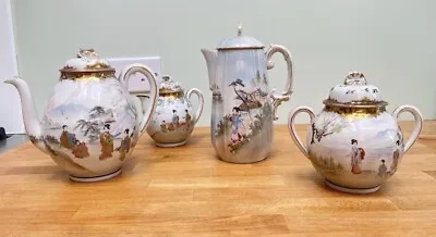 Buy Antique Hand Painted Fine China Tea Set • 280£