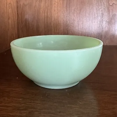 Buy Vintage FIRE-KING Oven Ware 5  Jadeite Cereal/Chili Bowl Green Milk Glass USA • 24.01£