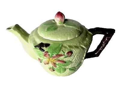 Buy Carlton Ware Embossed Range 'Apple Blossom' 2-cup Tea Pot Mid 20thC 1935+ V.nice • 35£