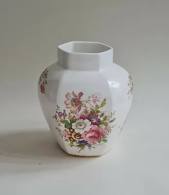 Buy Hammersley Fine Bone China Howard Sprays Hexagon Vase Made In England • 10£