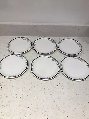 Buy ROYAL DOULTON JUNO 6 1/2  SIDE PLATES X 6 - 1st QUALITY & EXCELLENT • 18£