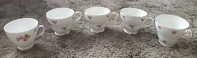 Buy Vintage English Bone China Tea Cups X4 - Design: Roses • 10£