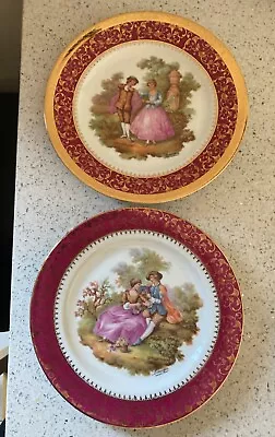 Buy 2 Limoges Large Plates French • 15£