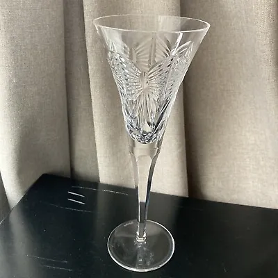 Buy One Waterford Millenium Happiness Fluted Champagne Clear Stem (imperfect) • 14.44£
