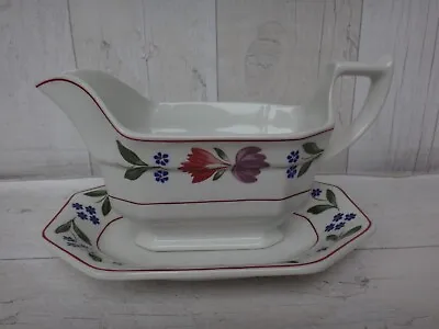 Buy Adams Old Colonial Gravy / Sauceboat & Stand • 12.99£