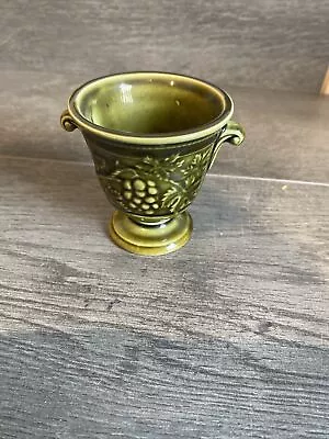 Buy Vintage Green Holkham Pottery Urn • 7£