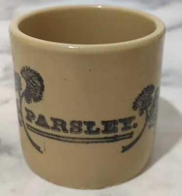 Buy Vintage Pearsons Of Chesterfield 'parsley' Storage Jar Stoneware Vgc • 7£