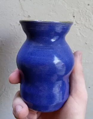 Buy Handmade Stoneware Vase Signed By Local Artist Named Dick. Thanks, Dick! • 9.47£