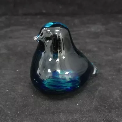 Buy Wedgwood Blue Glass Bird Shaped Paperweight RMF07-GB • 7.99£