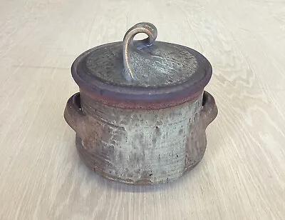 Buy Karen Karnes Studio Art Pottery Vintage Stoneware Flameproof Lid Pot Jar Vessel • 592.17£