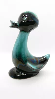 Buy Blue Mountain Pottery Duckling Blue/Green Drip Glaze. • 12£