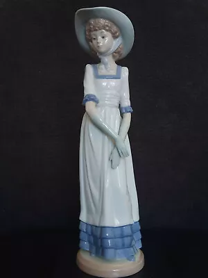 Buy NAO Lladro Figurine  Louise , Country Girl Figurine  • 26£