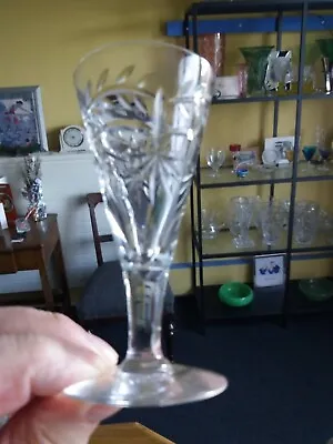 Buy WEBB CORBETT CRYSTAL Art Deco SHERRY GLASS • 2£