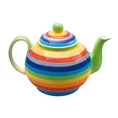 Buy Large Fair Trade Rainbow Teapot Shared Earth  • 18.99£