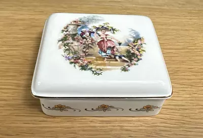 Buy Vintage Lord Nelson Pottery Trinket Box Made In England Classical Design VGC • 3.99£