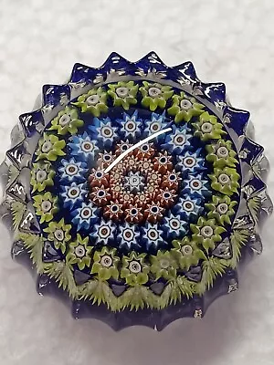 Buy Vintage Scottish Perthshire Paperweights P Cane Millefiori Glass Paperweight • 7.99£