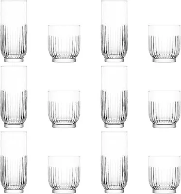 Buy 6x LAV Tokyo Highball Glasses Tall Glass Water Drinking Tumblers Set 395, 330ml • 21.99£