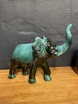 Buy Vintage Blue Mountain Pottery Elephant Figure SF1 • 27.99£