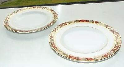 Buy Royal Crown Derby English Bone China Cloisonne A1317 2 X Dessert Plates 22cm • 25£