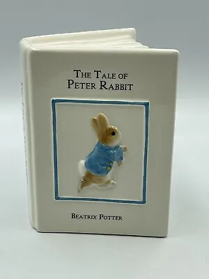 Buy The Tale Of Peter Rabbit Book China Money Bank A7664 By Border Fine Arts 2007 • 12.95£