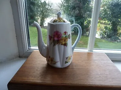 Buy VERY RARE SHELLEY  BEGONIA  PATTERN NUMBER 13427 17 Cm COFFEE POT. BEAUTIFUL. • 159£