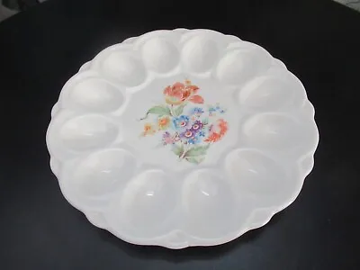 Buy Vintage E & R American Art Ware Egg Platter • 9.60£