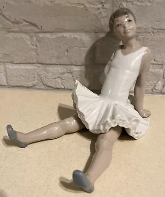 Buy Vintage Large Ballerina Figure Sitting Down. • 30£