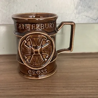 Buy Vintage Holkham Pottery Canterbury Cathedral  Mug Tankard Displayed Never Used • 3.51£