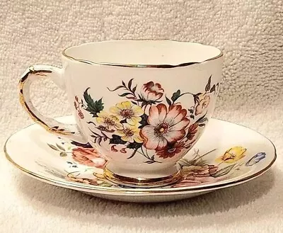 Buy Southerland Demitasse Cup & Saucer Made In Staffordshire England Fine Bone China • 7.58£