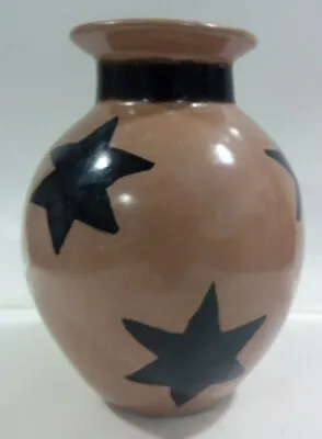 Buy 024 Peruvian Pottery Vintage Chulucanas Vase Rosy Stars Jarron Rosada Estrellas • 21.50£