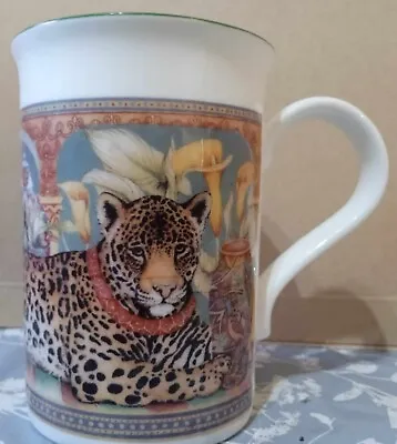 Buy Leopard Mug Kingsbury Fine Bone China Made In England Staffordshire Tableware • 9.99£