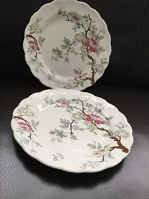 Buy Booths Chinese Rose Tea Side Plate 17.5cm X 2 • 8.50£