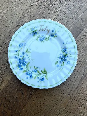 Buy Collectable Royal Albert Bone China Flower Of The Month JULY Tea Plate • 9.89£
